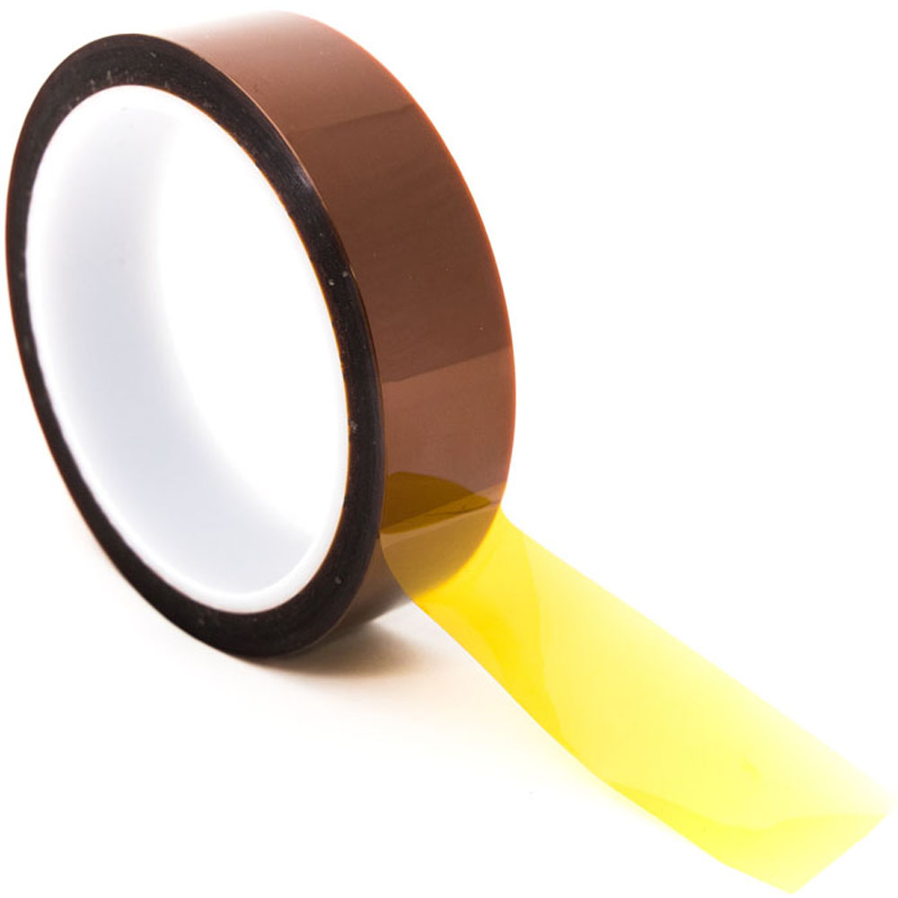 1 Mil Kapton Tape Rectangles with Silicone Adhesive - 0.75