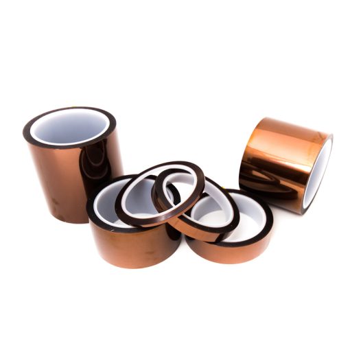 1 Mil Polyimide Tape with Acrylic adhesive, RoHS Compliant, 36 Yards Long